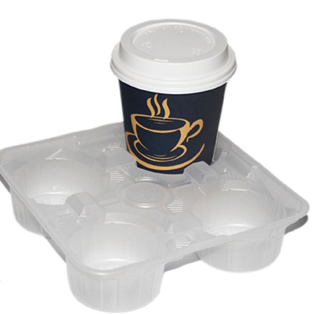 plastic 4 cup tray plastic 4 cup tray