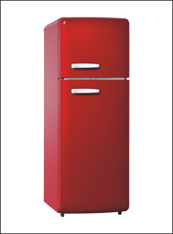 Hotel Red Outlook Retro Refrigerator Hotel Red Outlook Retro Refrigerator