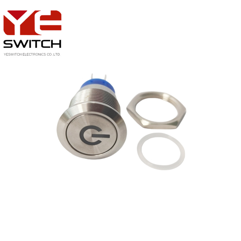 19mm Metal Push Button Switch (6) 19mm Metal Push Button Switch (6)