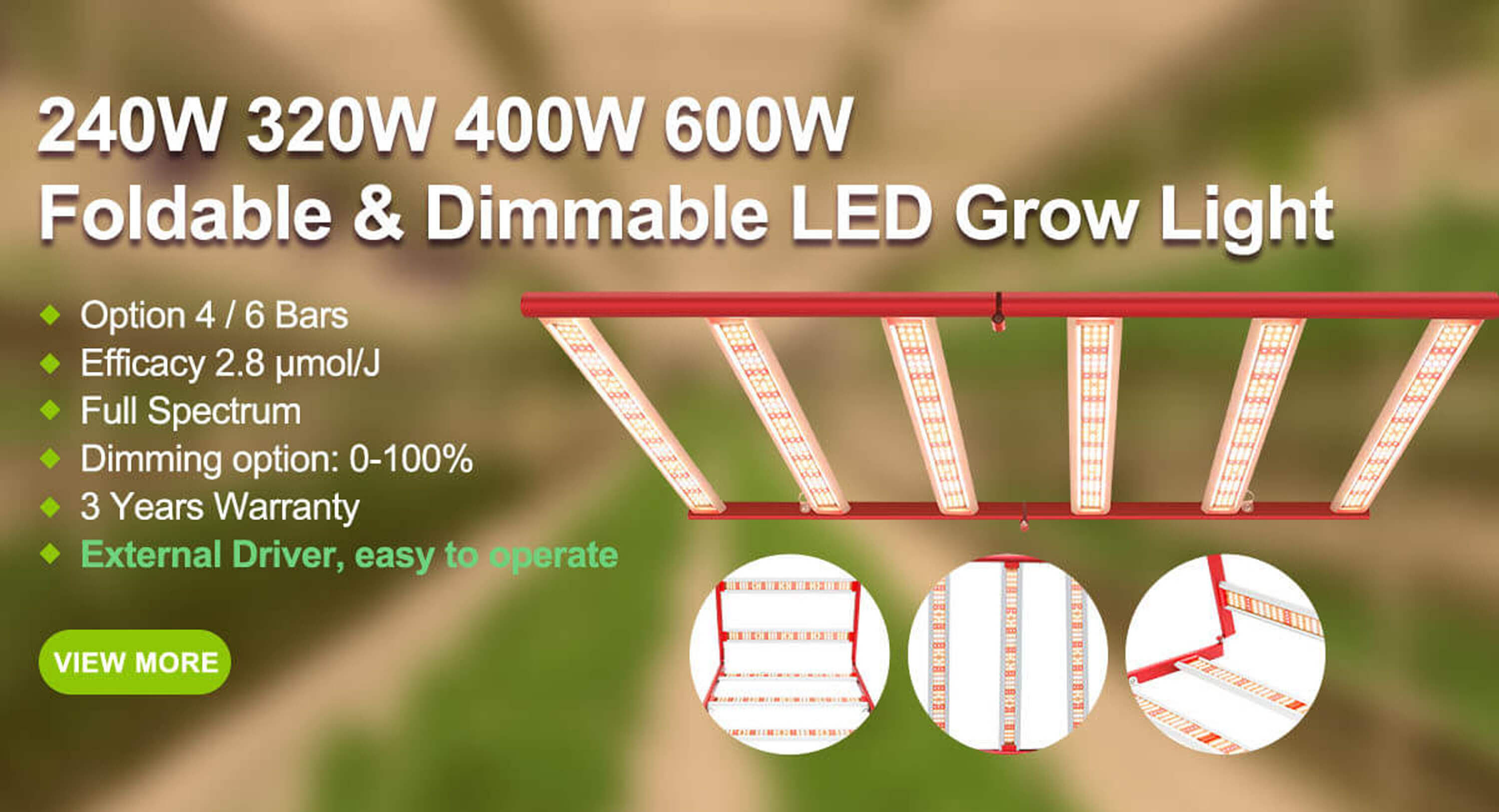 Aglex M600w Led Grow Lights