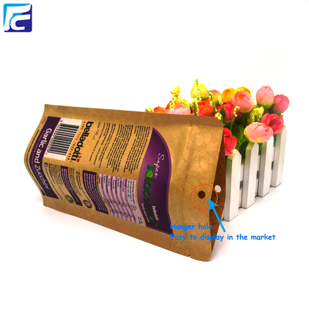 Bolsa Kraft Mylar personalizada Custom Kraft Mylar Bag