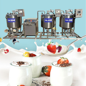 Complete Stirred Set Yogurt Processing Line Plant