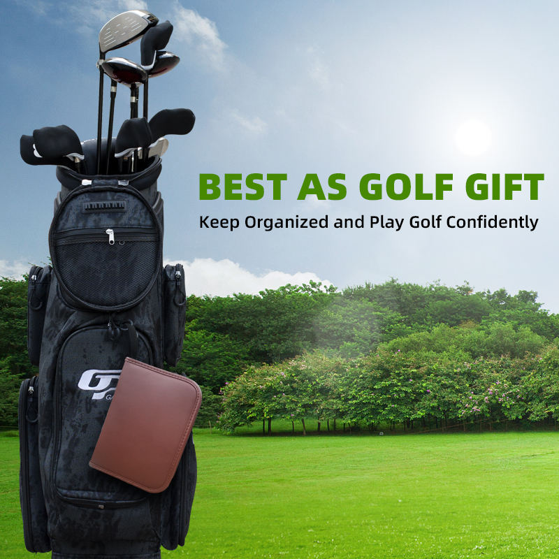 Premium Portable Leather Case with Custom Logo Essential Golf Accessory Kit Personalized Gift Set for Players5 Premium Portable Leather Case with Custom Logo Essential Golf Accessory Kit Personalized Gift Set for Players5
