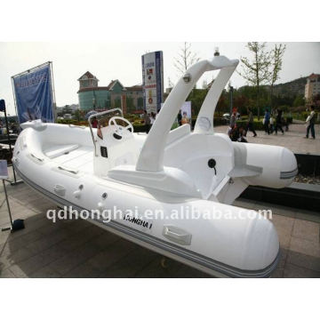 Ce Rib520 Fiberglass Inflatable Boats Luxury Yacht With Cabin
