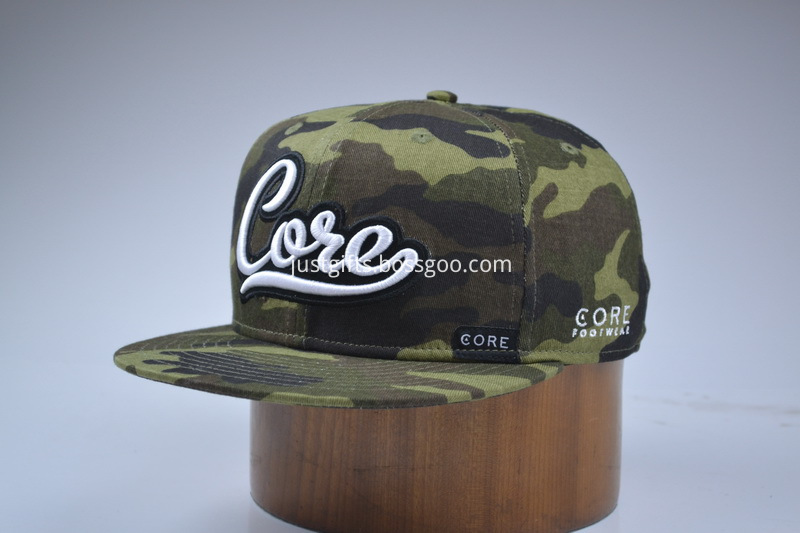Хлопковая шапка с вышивкой на заказ с камуфляжным принтом (2) Custom Embroidered Snapback Cotton Cap Camouflage Colour (2)