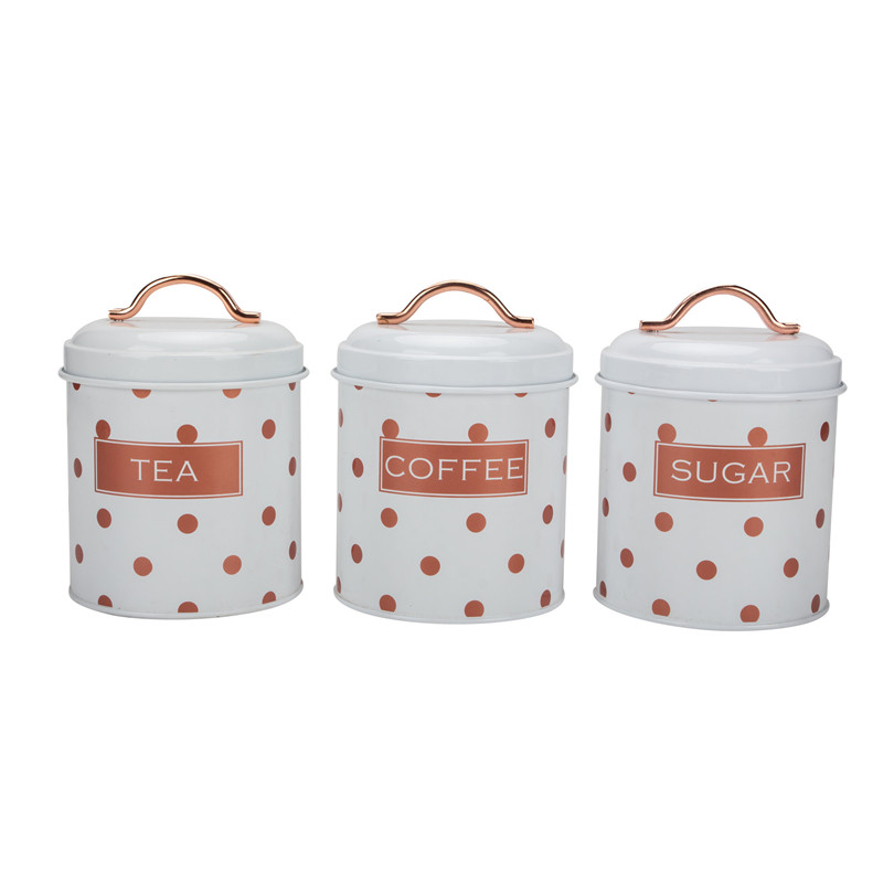 Coffee Sugar Tea Canister Set