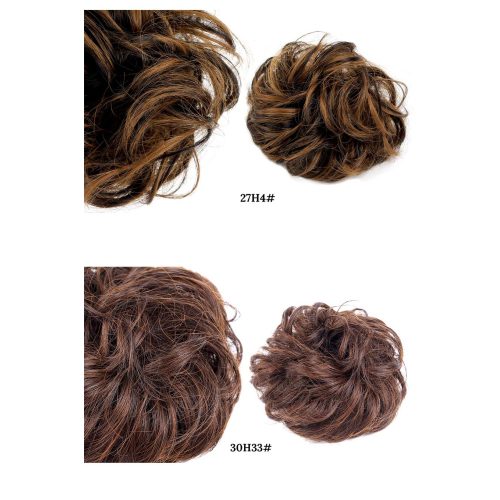 10 Colors Curly Hairpiece Synthetic Hair Padding Chignons Supplier, Supply Various 10 Colors Curly Hairpiece Synthetic Hair Padding Chignons of High Quality
