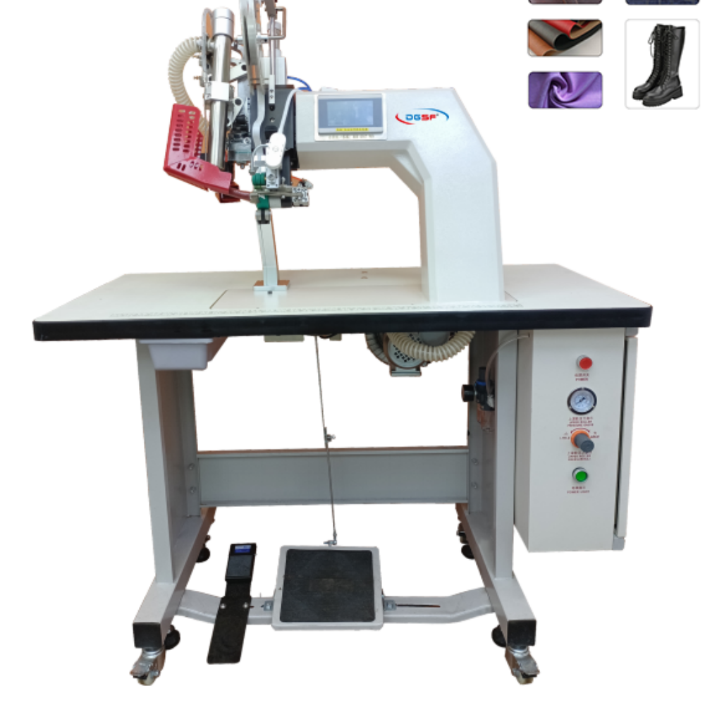 YB-T3 Waterproof shoe cover laminating machine (2) YB-T3 Waterproof shoe cover laminating machine (2)