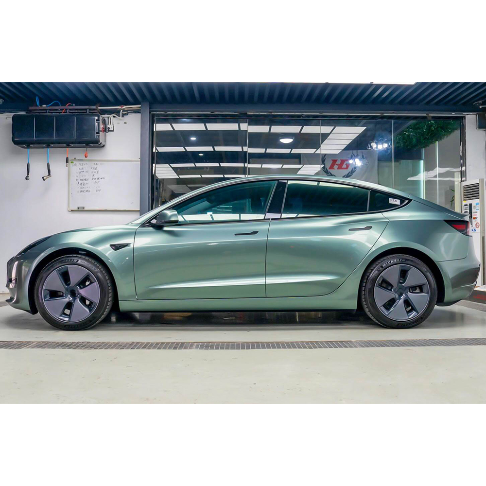 Metal Paint Fir Green Car Wrapping Metal Paint Fir Green Car Wrapping