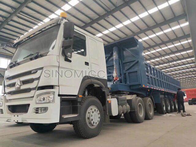 6 Axle 45 Cubic Meter Dump Truck Trailer 6 Axle 45 Cubic Meter Dump Truck Trailer