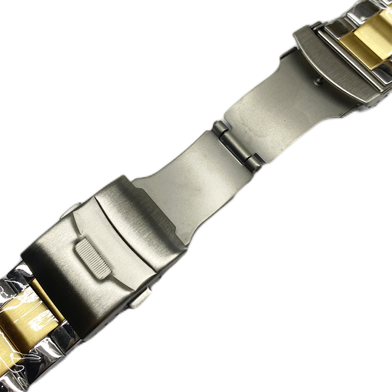 watch band with safety buckle watch band with safety buckle