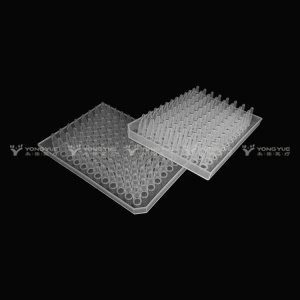 0.2mL 96-Well PCR Plate Half Skirt Clear Non-Sterile