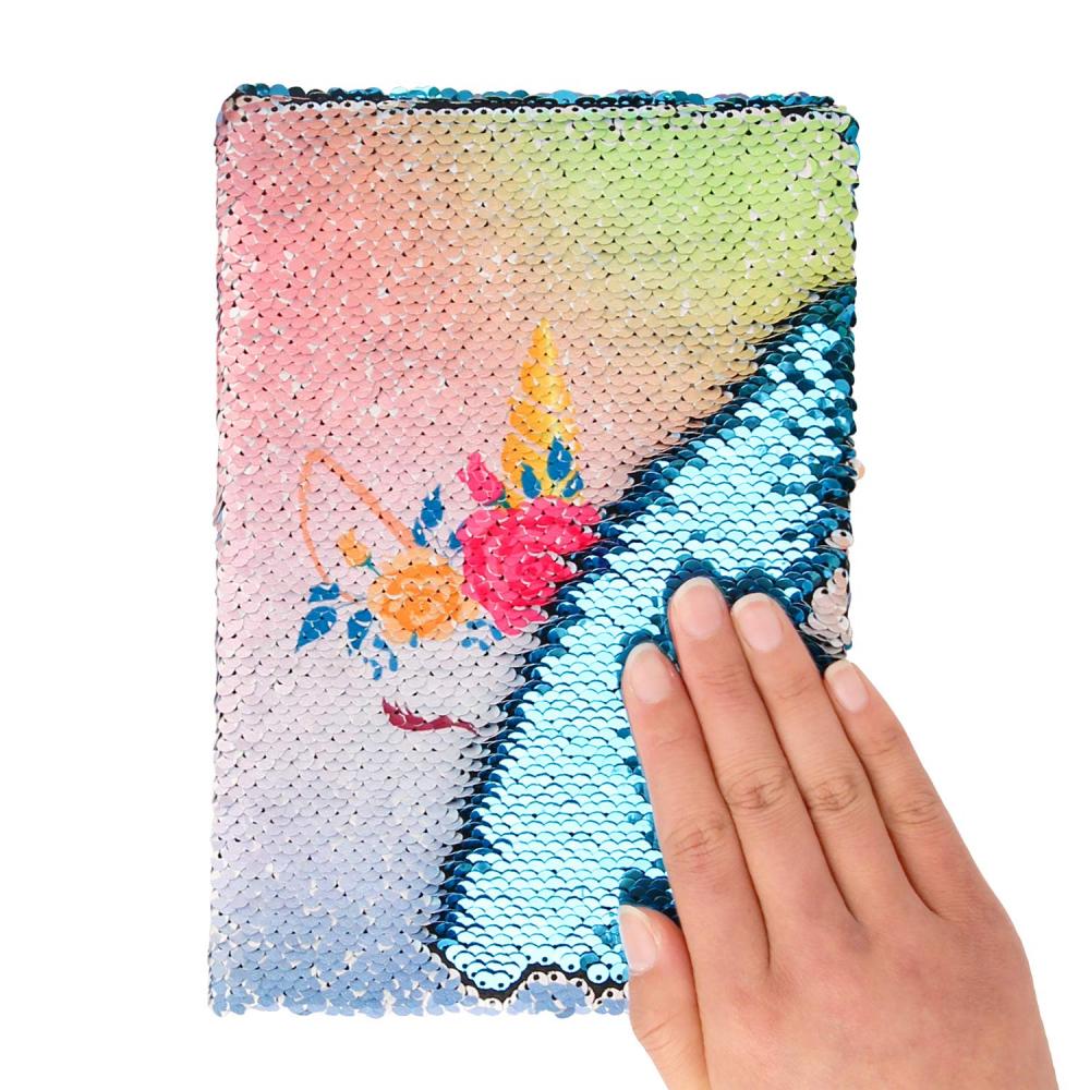 Unicorn Sequin Journal Notebook 1 Unicorn Sequin Journal Notebook 1