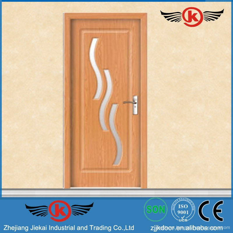 Jiekai P9087 Contemporary Wooden Front Doors Modern Wood Door Exterior Doors For Home China Manufacturer