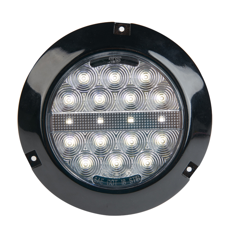 EMARK DOT approved 4 inch new design round super bright white beam tractor truck and heavy duty car LED reverse light3 EMARK DOT approved 4 inch new design round super bright white beam tractor truck and heavy duty car LED reverse light3