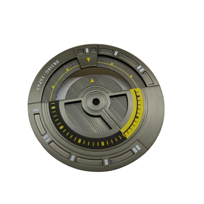 Rotor design watch dial Rotor design watch dial
