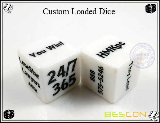 Custom Loaded Dice Custom Loaded Dice