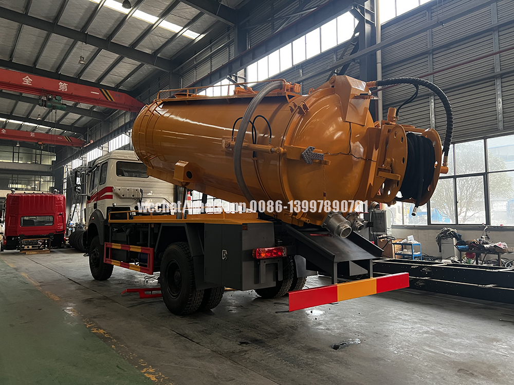 Combination vacuum & jetting truck factory Combination vacuum & jetting truck factory