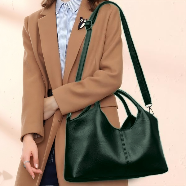 Lady's simple and versatile handbag Lady's simple and versatile handbag