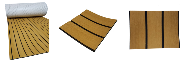 EVA Faux Teak Sheet