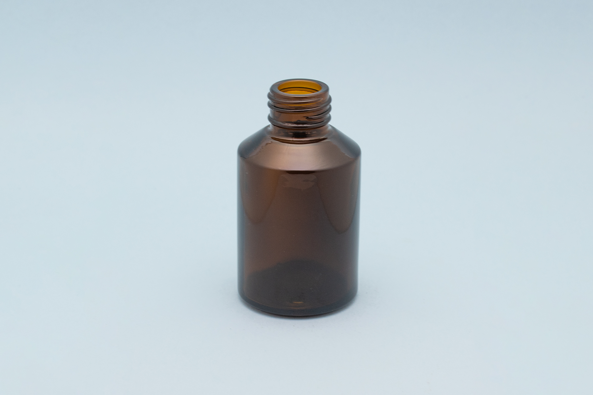 60ml/2 oz Amber Slanted Shoulder Glass Bottle With 24/410 Neck 60ml/2 oz Amber Slanted Shoulder Glass Bottle With 24/410 Neck
