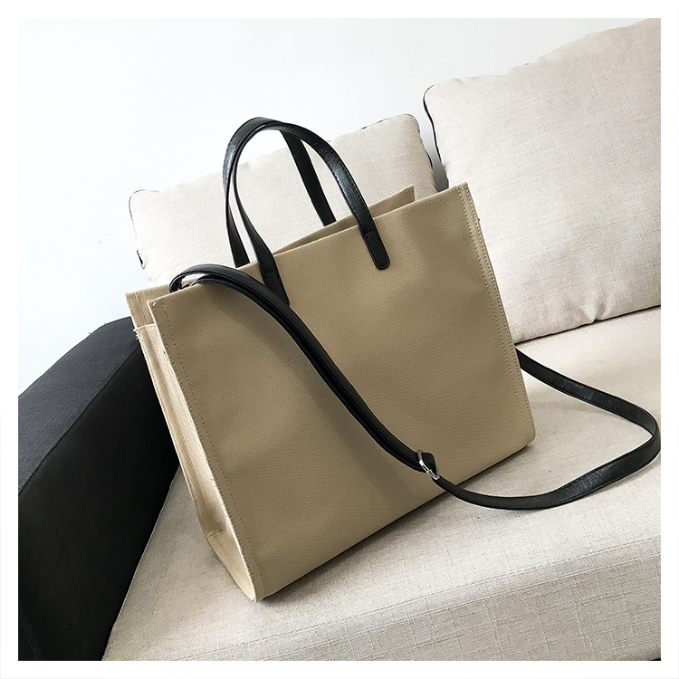 지퍼 캔버스 가방 Canvas Bag With Zipper