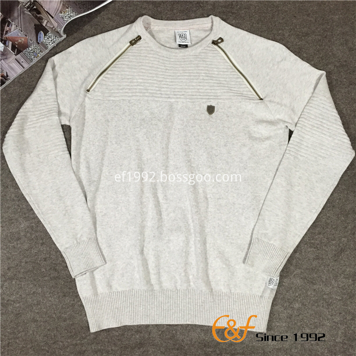 Fashion Crew Collar Slipover Sweater for Men Fashion Crew Collar Slipover Sweater for Men