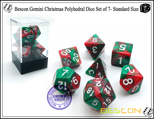 Bescon Christmas Dice-1 Bescon Christmas Dice-1