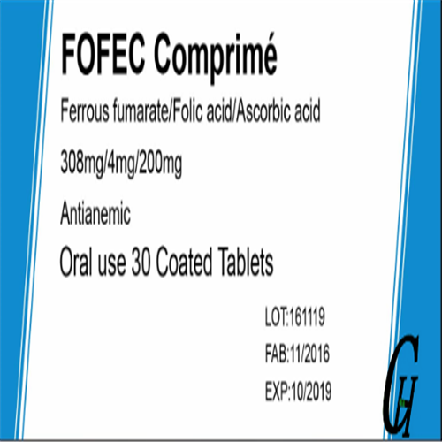 Folic Acid & Ferrous Sulfate & VC Tablets