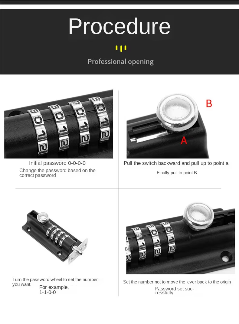 5 3 Password cabinet lock 5 3 Password cabinet lock
