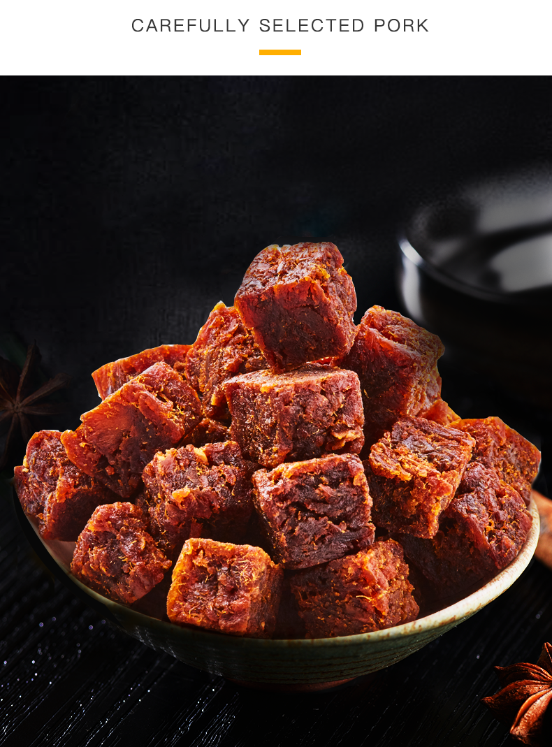 Salted Tasteful Satay Meat Granules Salted Tasteful Satay Meat Granules