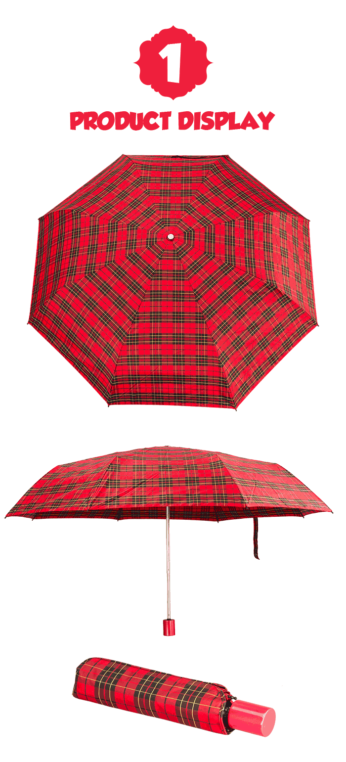Ombrello pieghevole di grandi dimensioni Big Size Folding Umbrella