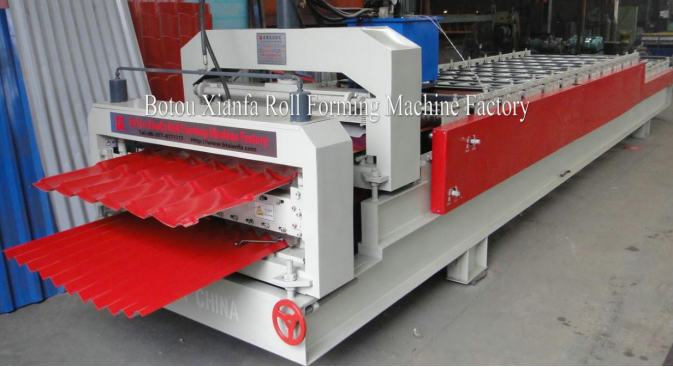 Double Layers Roll Forming Machine