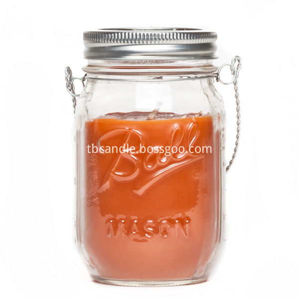 scented hanger jar candles