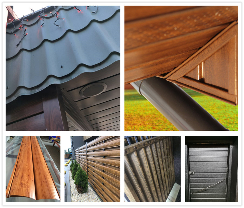 prepainted wood panel metal for home prepainted wood panel metal for home