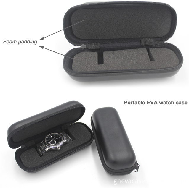Caso de viagem de relógio EVA EVA watch travel case