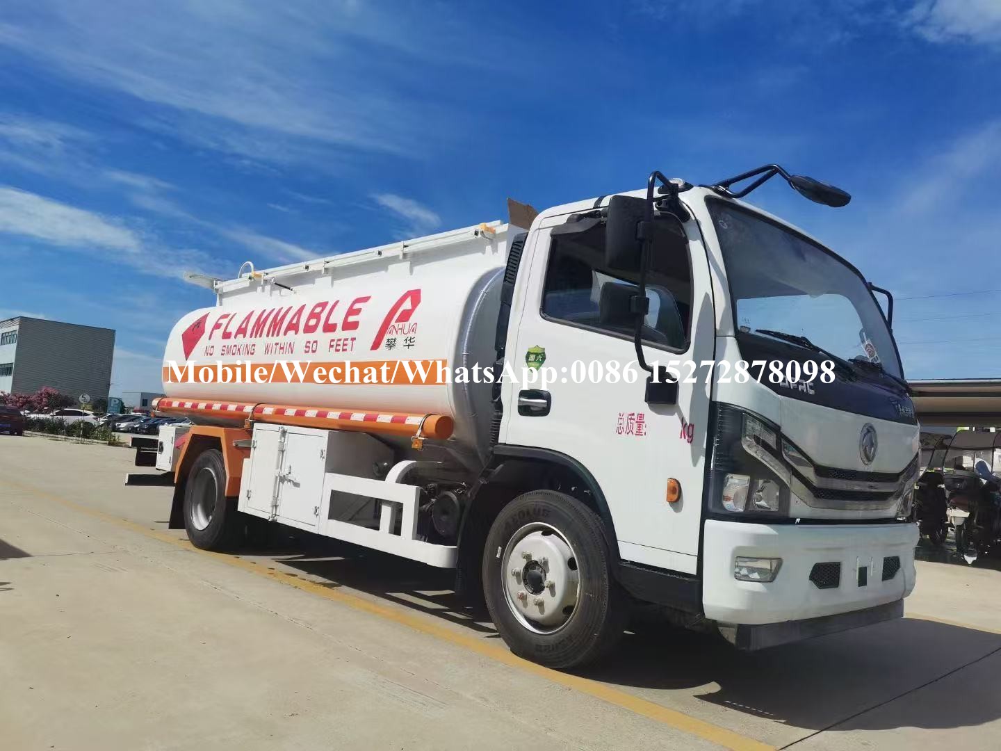 Dongfeng 5m3 Fuel Truck (4) Dongfeng 5m3 Fuel Truck (4)