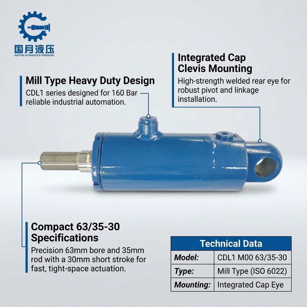 CDL1 M00 63/35-30 Hydraulic Cylinder CDL1 M00 63/35-30 Hydraulic Cylinder
