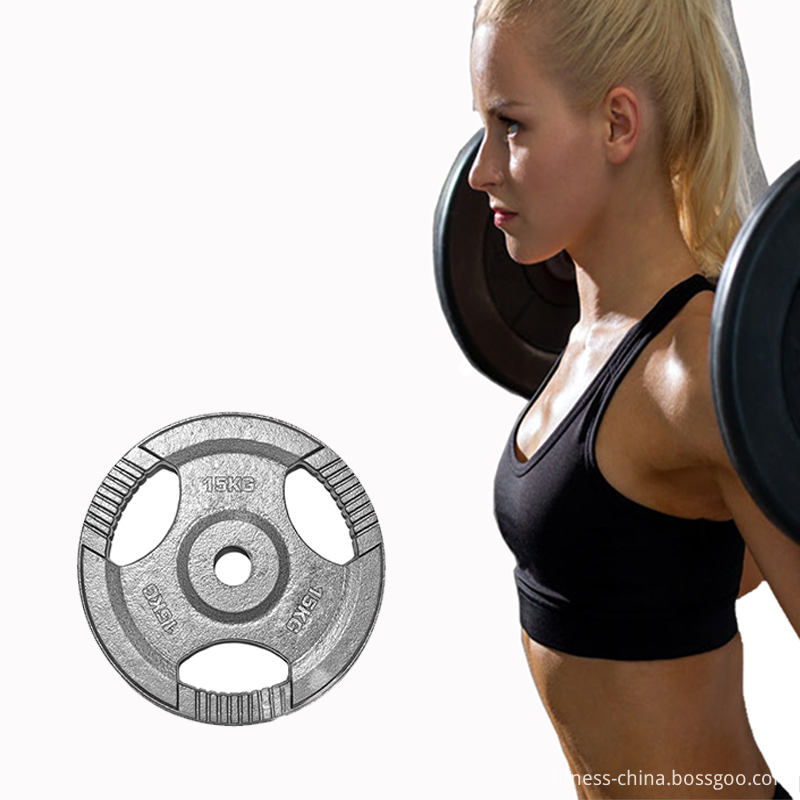 15kg Tri Grip Metal Weight Plates