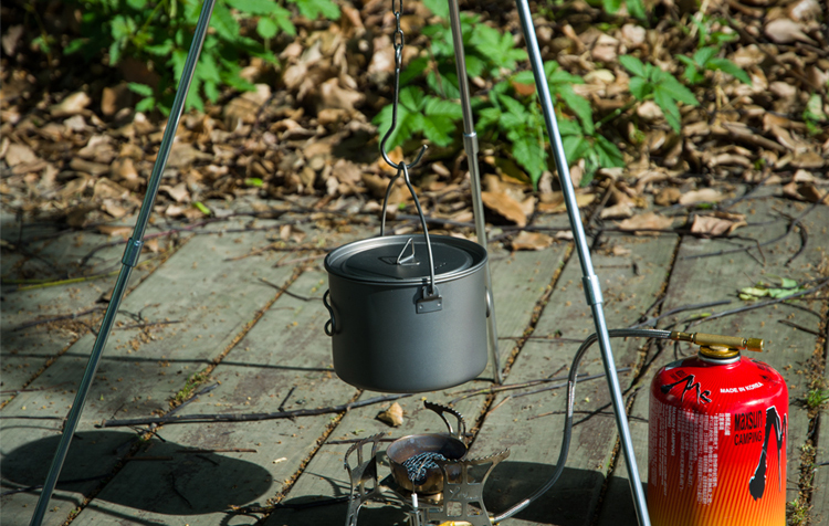 Titanium material pot Titanium material pot