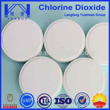 Chine Tablette A Haute Teneur En Dioxyde De Chlore Pour La Sterilisation De Piscine Fabricants