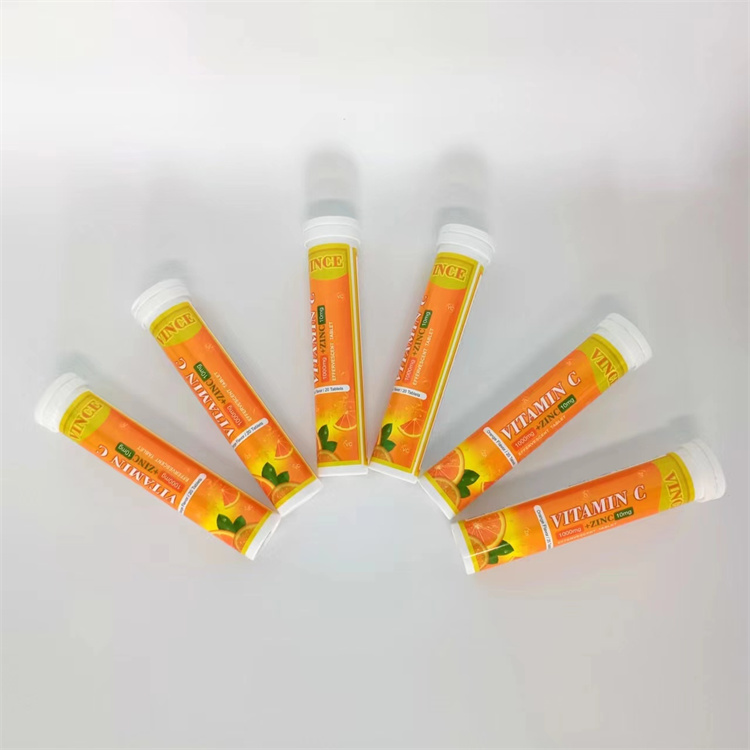 VC effervescent tablets orange6 VC effervescent tablets orange6