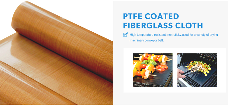 PTFE coated fiberglass fabric PTFE coated fiberglass fabric