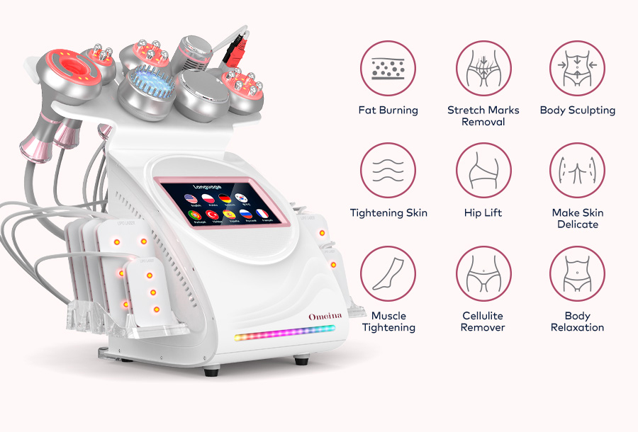 Omeina cavitation machine with laser lipo Omeina cavitation machine with laser lipo