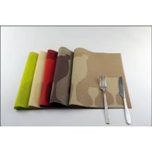 Tapis de table en verre jacquard PVC