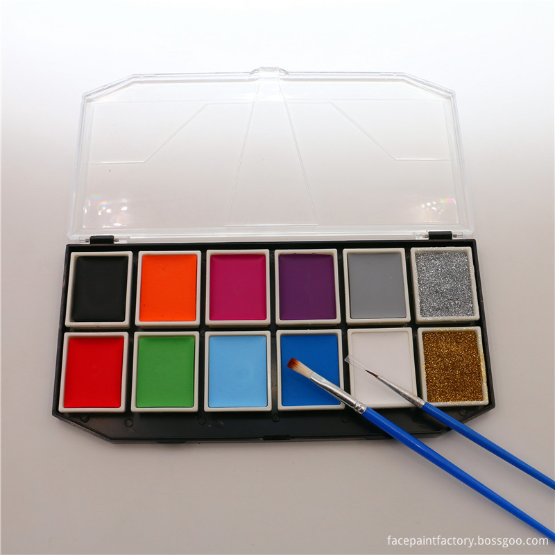 12色フェイスペイント 12 Colors Face Paint