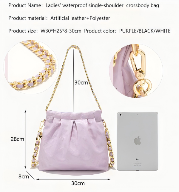 Fashionable single-shoulder crossbody women's bag Fashionable single-shoulder crossbody women's bag