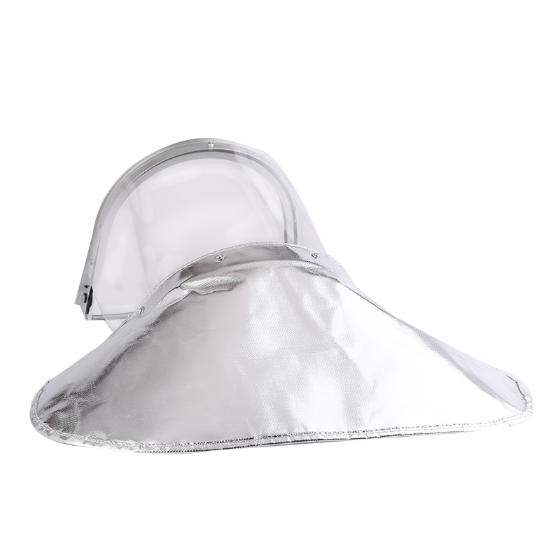 Aluminum foil high temperature resistant heat insulation protective mask Aluminum foil high temperature resistant heat insulation protective mask