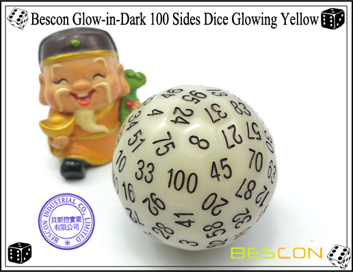 Bescon Glowing Yellow D100-2 Bescon Glowing Yellow D100-2