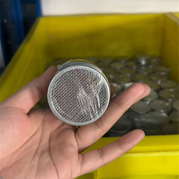 Edged filter mesh Edged filter mesh